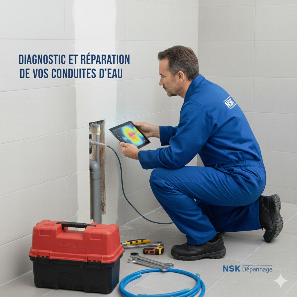 diagnostic et reparation conduites d eau plombier belgique