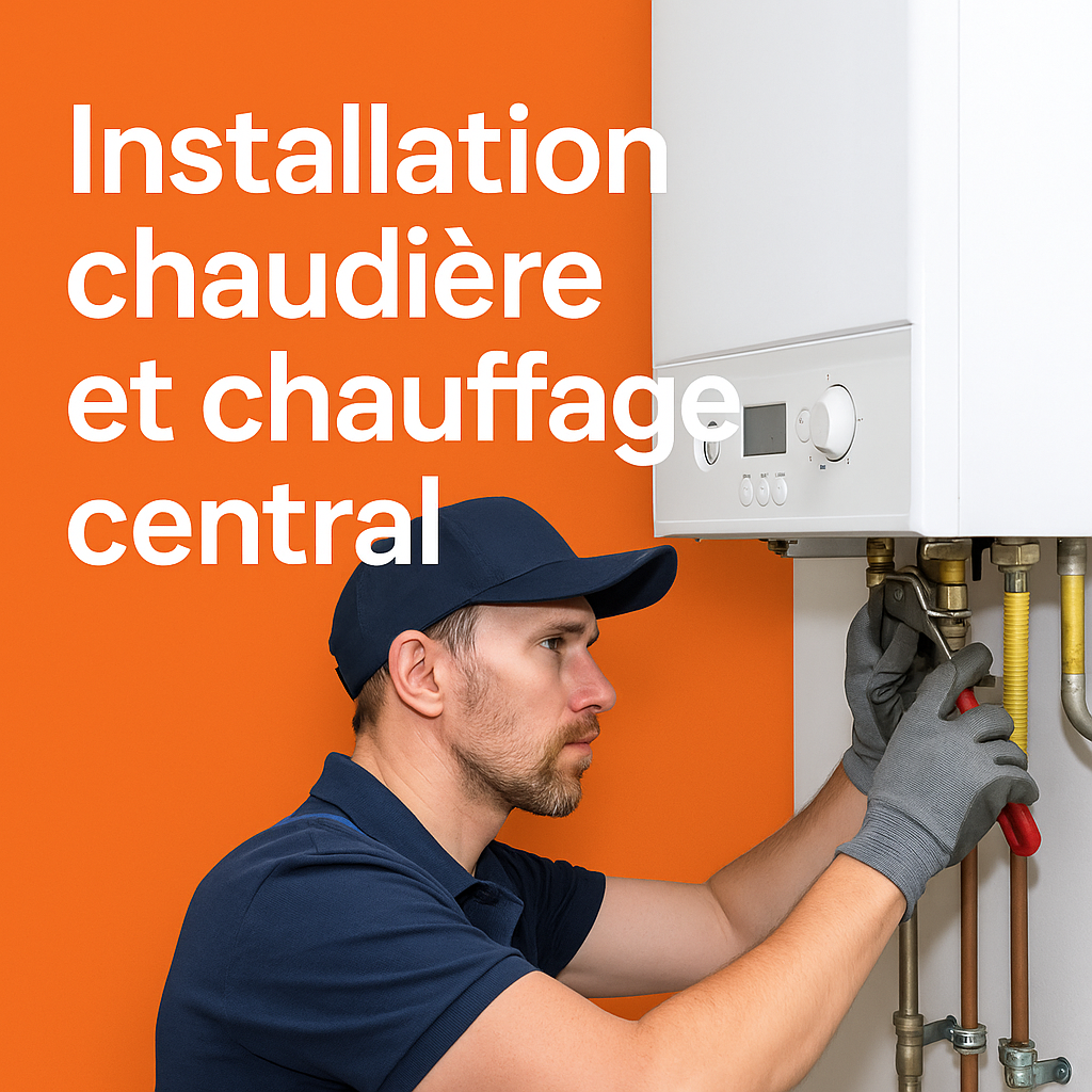 installation chaudiere chauffage central