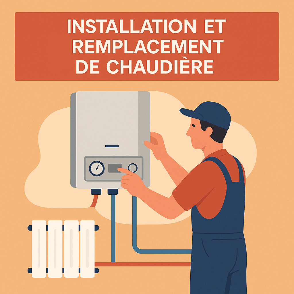 installation et remplacement chaudiere