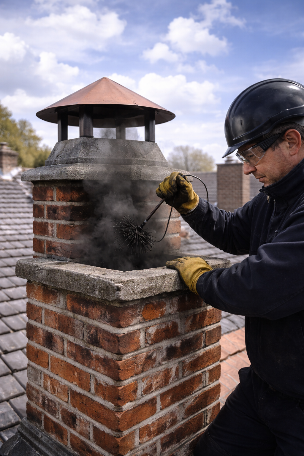 ramonage cheminee nettoyage des conduits nsk depannage